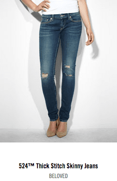 Fesyen] Koleksi Skinny Jeans Levi's Untuk Wanita - Wanista.com