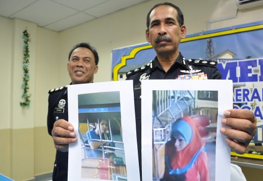 Menurut polis, suspek berusia 35 tahun itu (gambar) diberkas kira-kira pukul 11 malam semalam di rumah sewanya di Kampung Rhu 2, dekat sini. Foto -NST