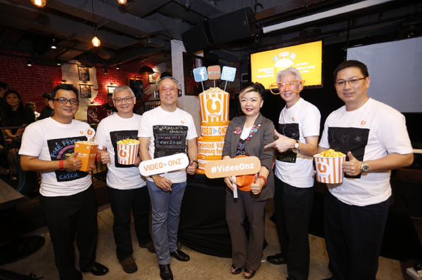 Sekitar majlis pelancaran kemasukkan tiga lagi rakan kongsi Video-Onz baharu termasuk Facebook, Netflix dan Twitter. Foto -Arkib Wanista