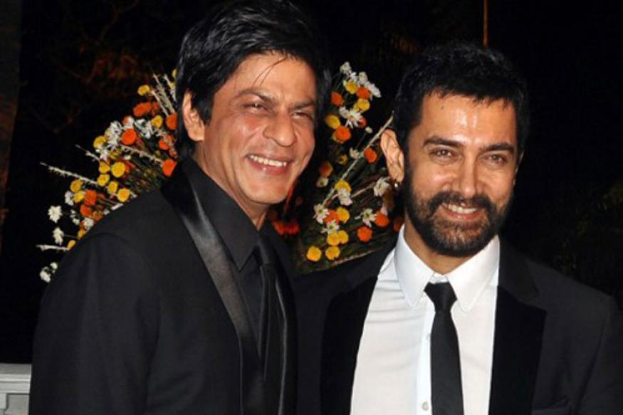 Shah Rukh Khan dan Aamir Khan. Foto - News18.com